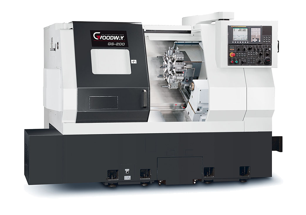 Високопродуктивні токарні обробні центри GOODWAY серії GS-200 /260 /280 (вісь С, Y, протишпиндель)